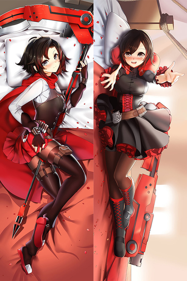 Ruby Rose from RWBY dakimakura cover