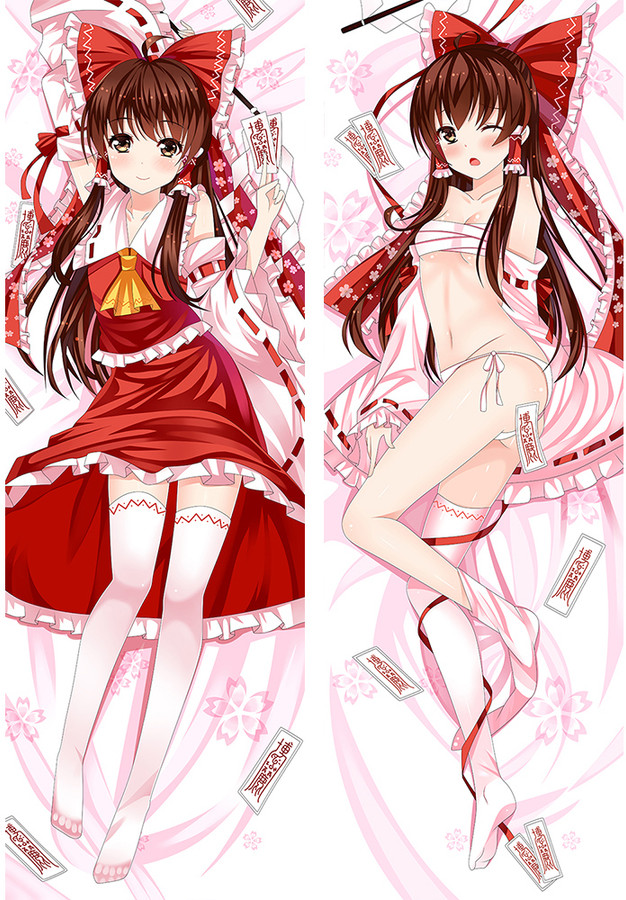 Reimu Hakurei from Touhou Project dakimakura cover