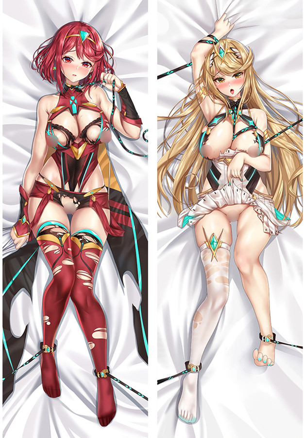 Pyra and Mythra from "Xenoblade Chronicles" NSFW Body Pillow Dakimakura Case