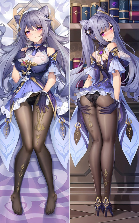 Keqing from "Genshin Impact" Body Pillow Dakimakura Case