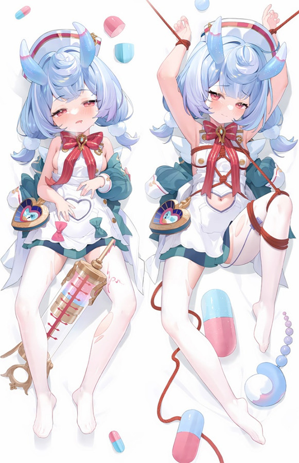 Sigewinne from "Genshin Impact" Body Pillow Dakimakura Case