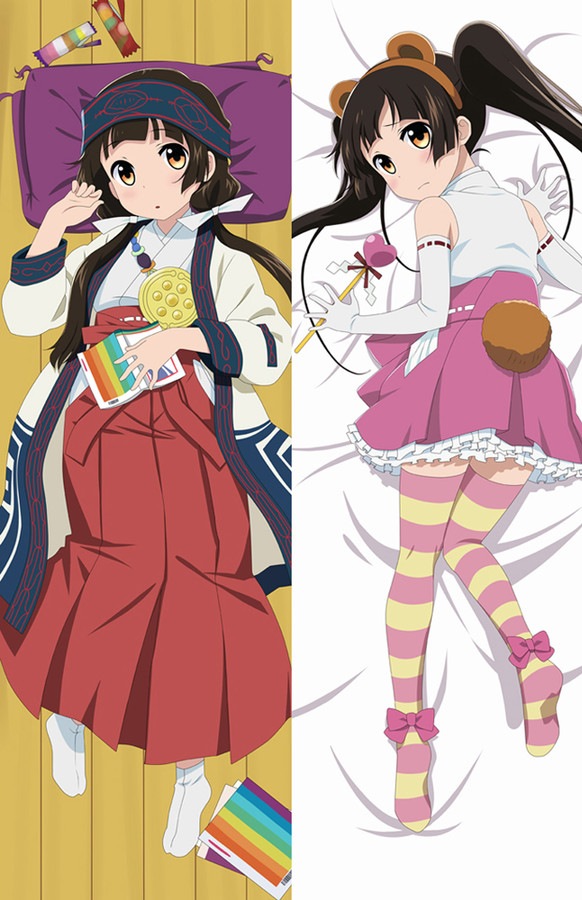 Machi Amayadori from Kumamiko Girl Meets Bear dakimakura cover