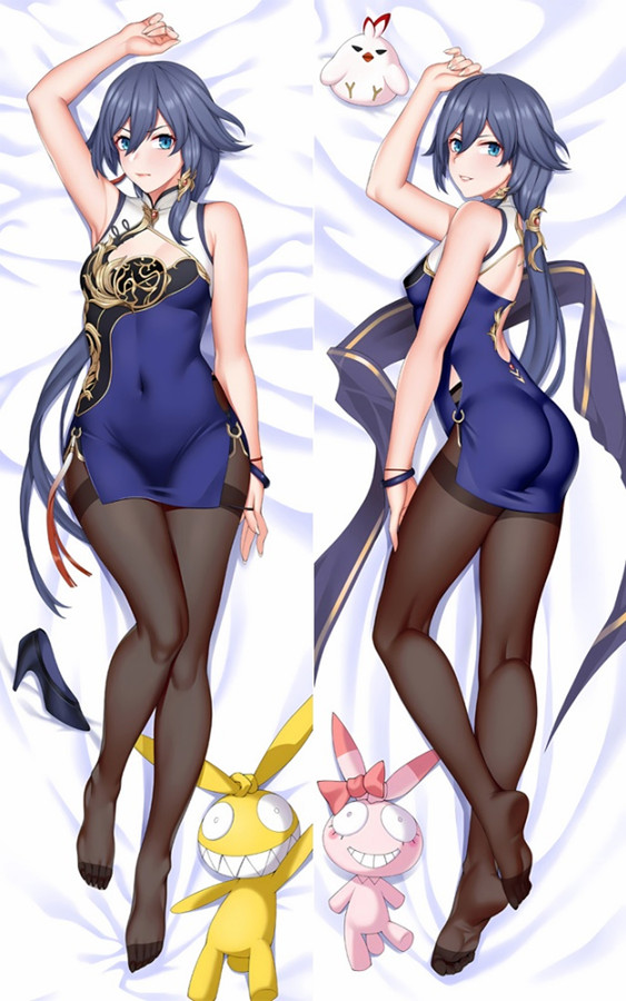 Fu Hua from "Honkai Star Rail" Body Pillow Dakimakura Case