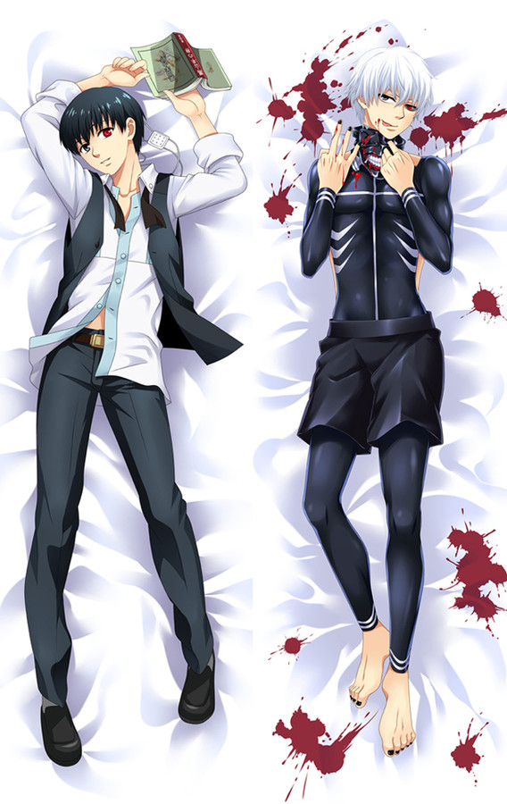 Ken Kaneki from "Tokyo Ghoul" Body Pillow Dakimakura Case