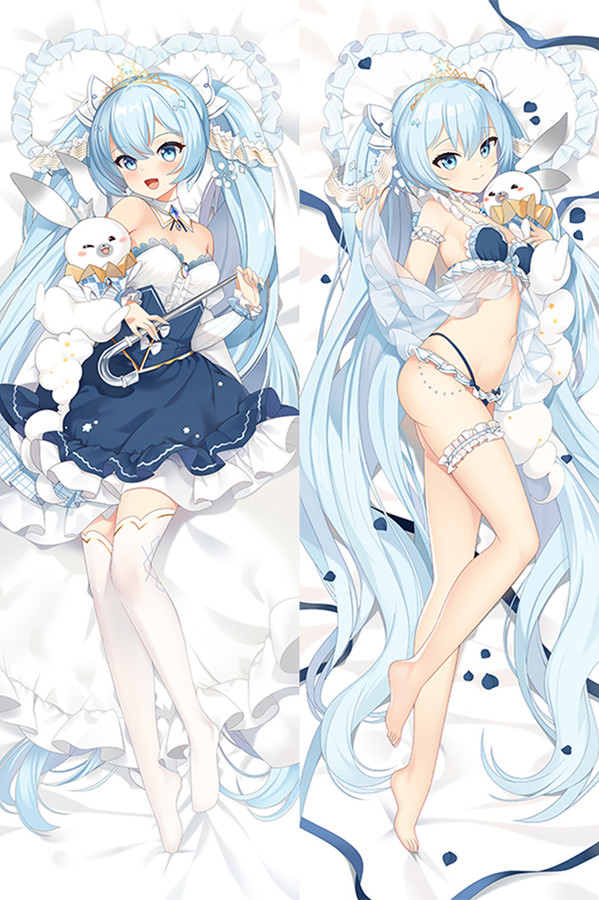 Hatsune Miku from Vocaloid dakimakura cover