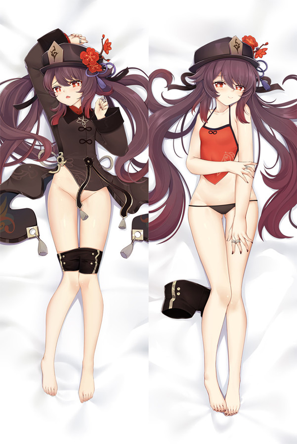 Hu Tao from Genshin Impact dakimakura cover
