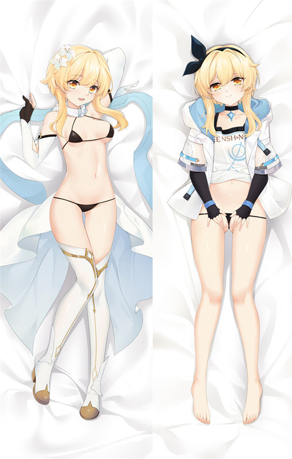 Lumine from Genshin Impact dakimakura cover