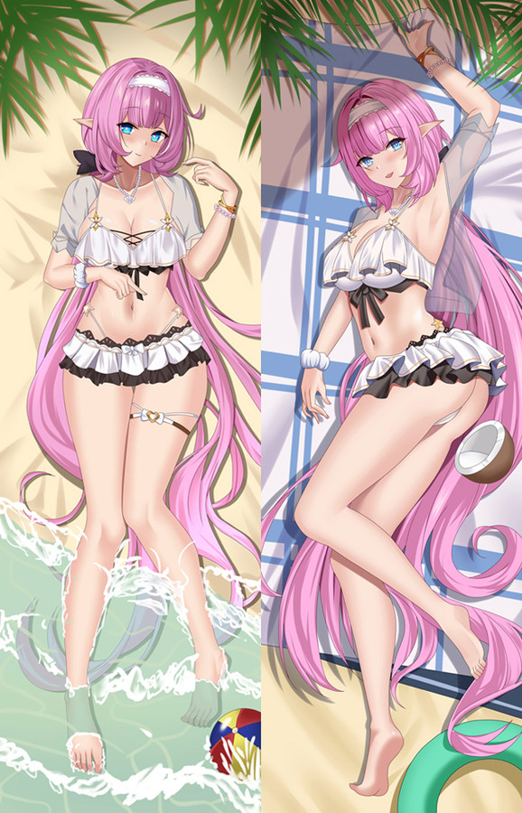 Elysia from Honkai Impact dakimakura cover