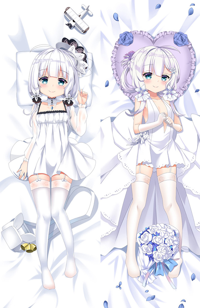 Little Illustrious from "Azur Lane" Body Pillow Dakimakura Case