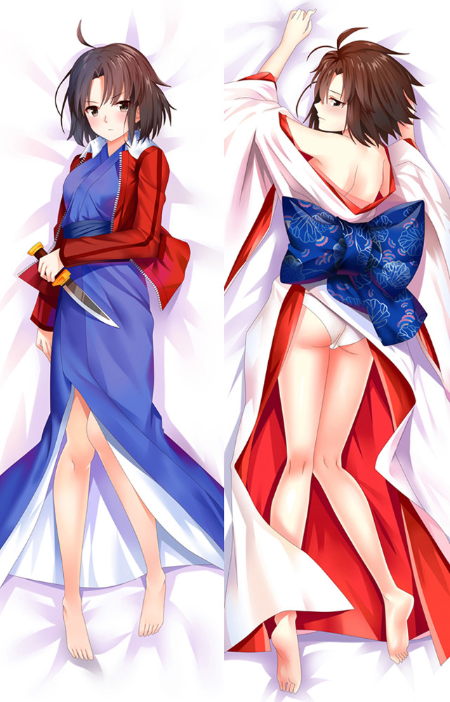 Shiki Ryougi from "Garden of Sinners" Body Pillow Dakimakura Case
