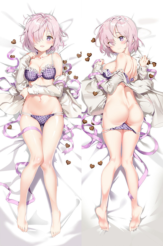 Mash Kyrielight from "Fate Grand Order" Body Pillow Dakimakura Case