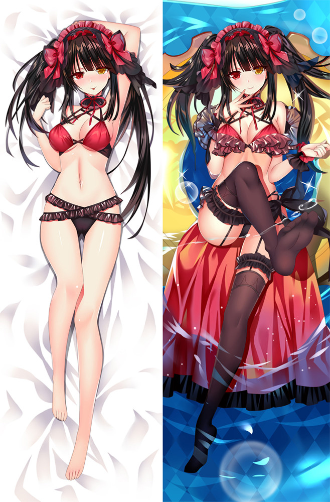 Kurumi Tokisaki from "Date A Live" Body Pillow Dakimakura Case