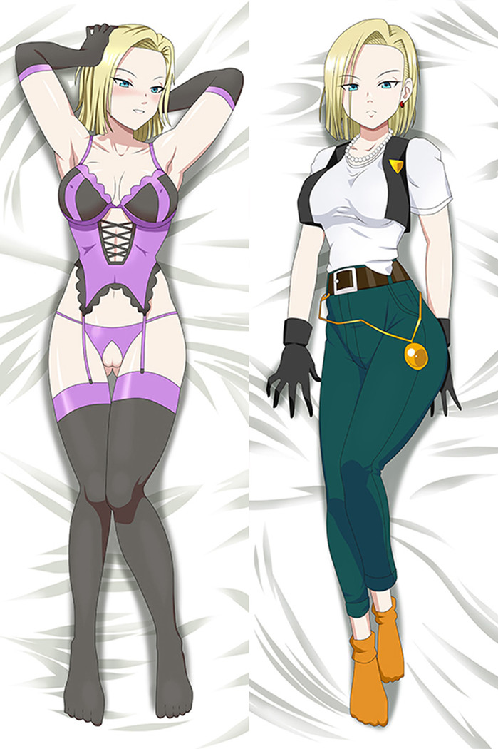 Android 18 (Dragon Ball Z) Dakimakura Body Pillow Cover