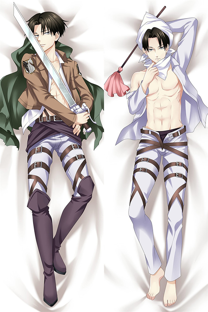 Levi Ackerman (Attack on Titan) Dakimakura Body Pillow Cover