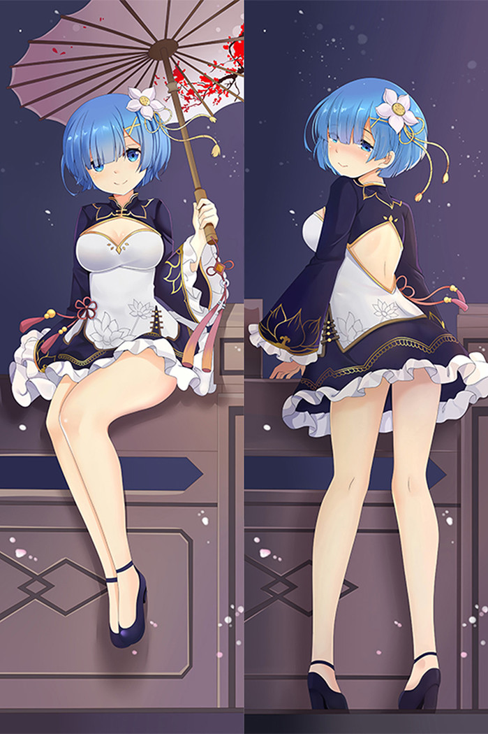 Rem (Re: Zero) Dakimakura Body Pillow Cover