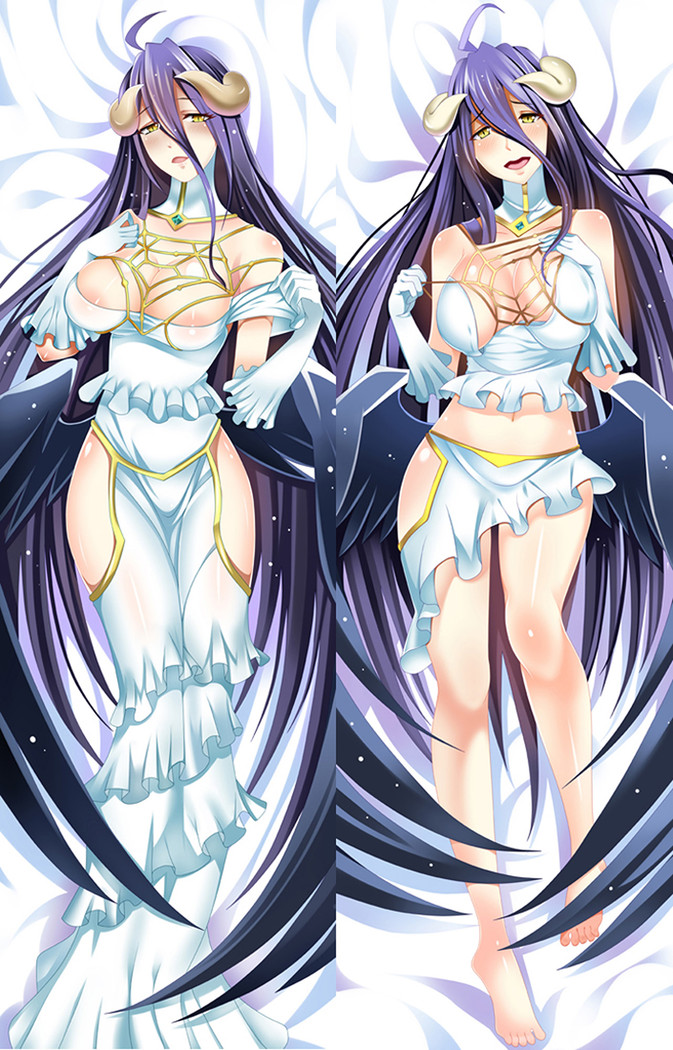 Albedo (Overlord) Dakimakura Body Pillow Cover