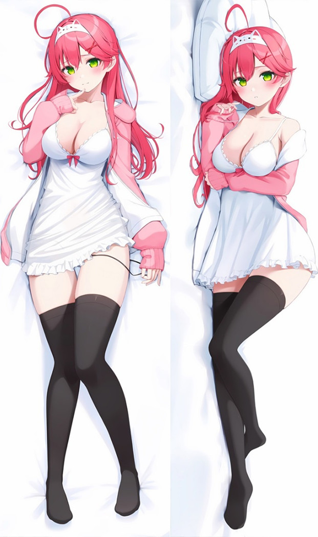 Sakura Miko (Vtuber) Dakimakura Body Pillow Cover