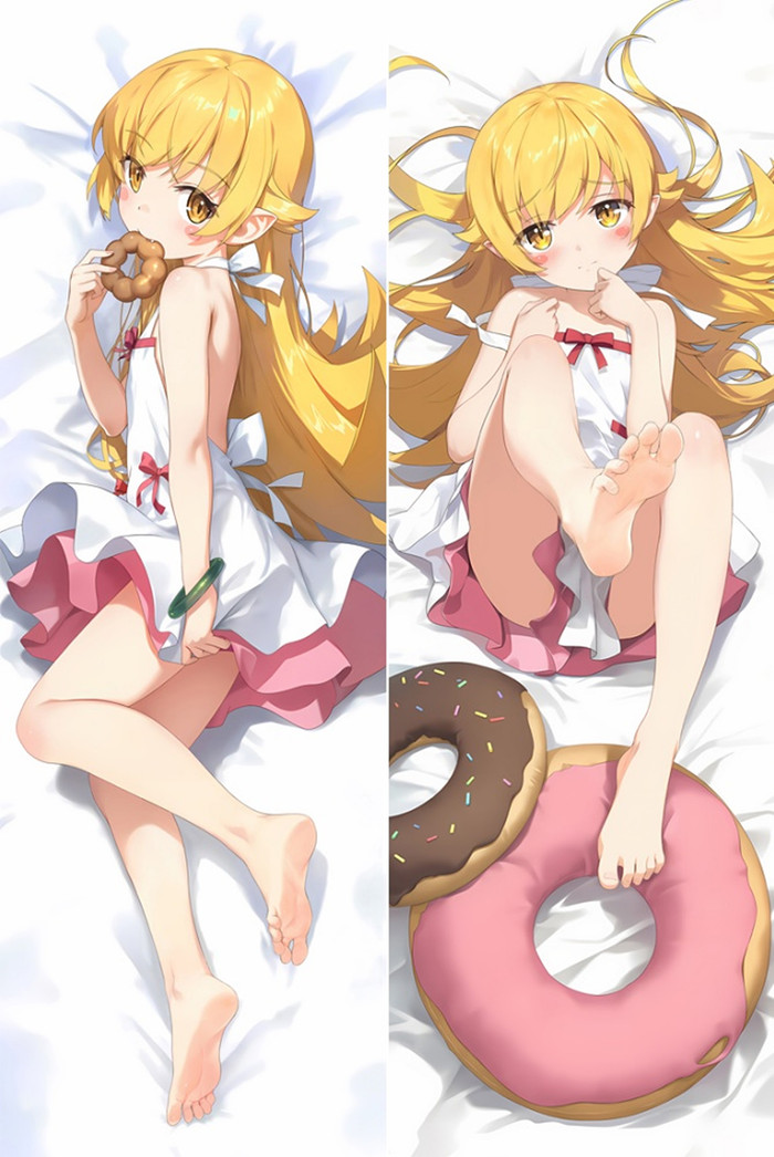 Shinobu Oshino (Bakemonogatari) Dakimakura Body Pillow Cover