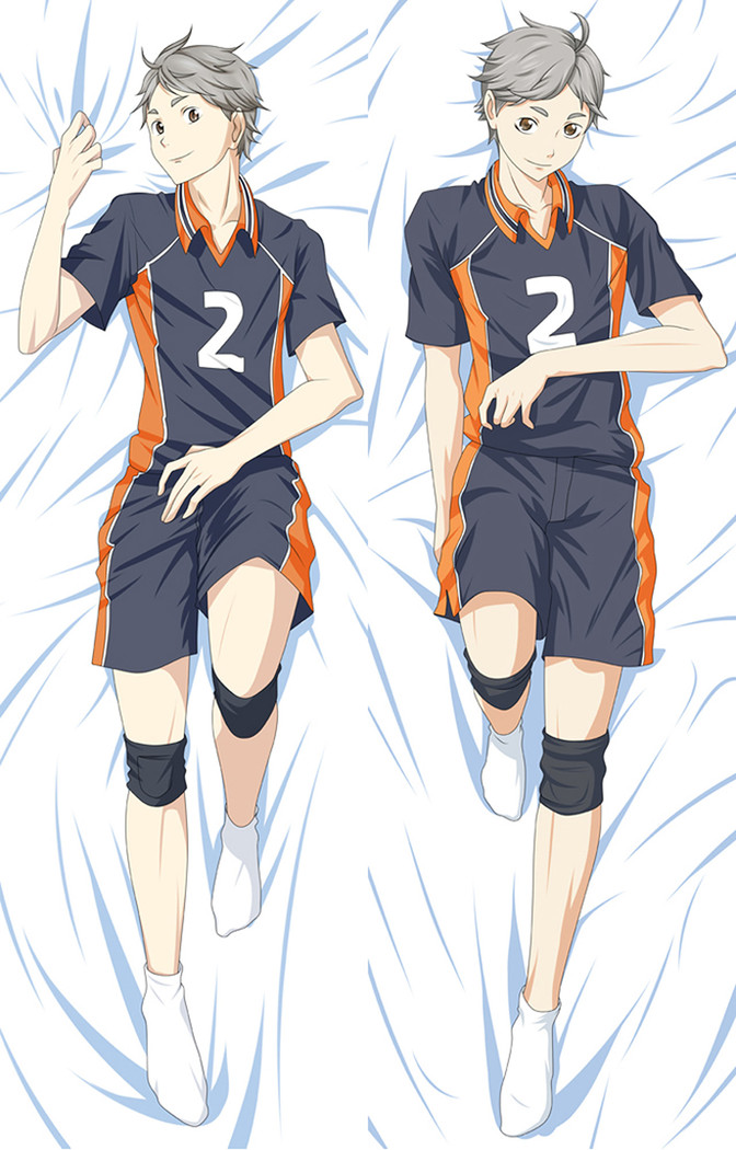 Koshi Sugawara (Haikyu) Dakimakura Body Pillow Cover