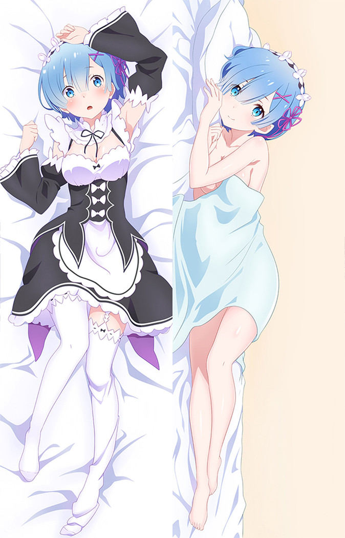Rem (Re: Zero) Dakimakura Body Pillow Cover