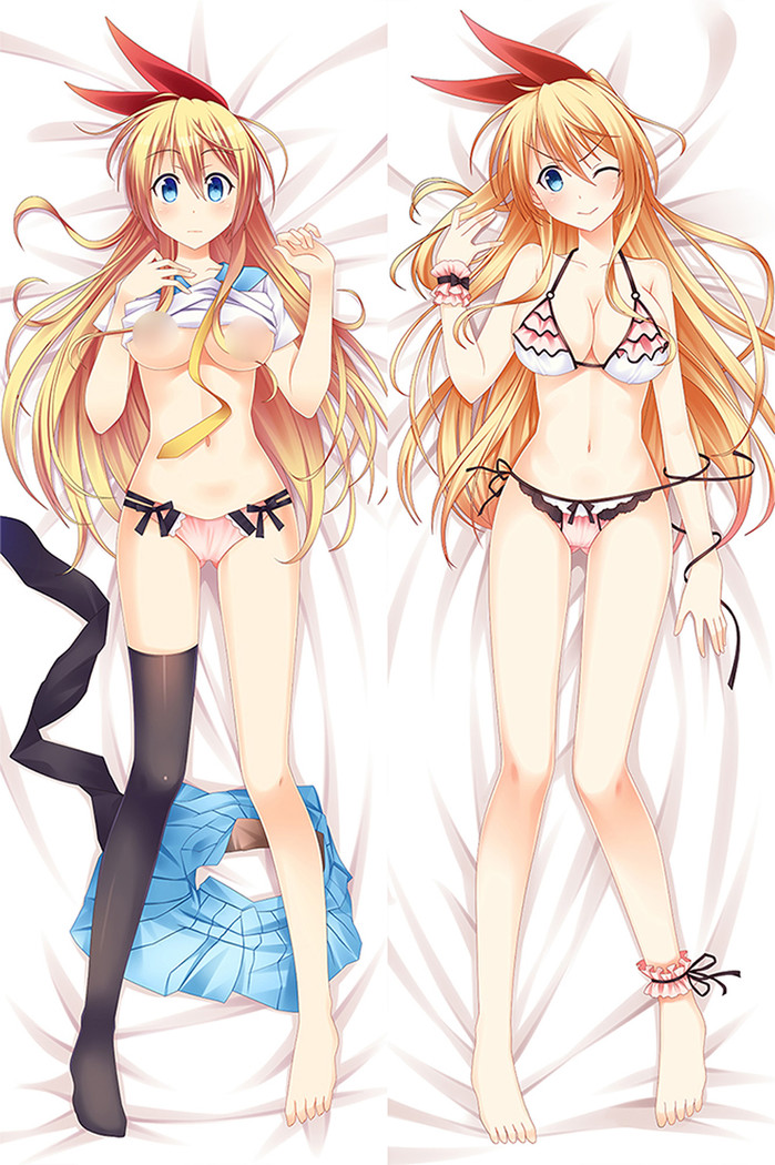 Chitoge Kirisaki (Nisekoi False Love) 18+ NSFW Dakimakura Body Pillow Cover