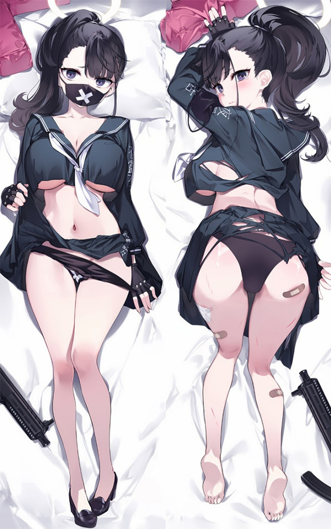 Sukeban SMG (Blue Archive) Dakimakura Body Pillow Cover