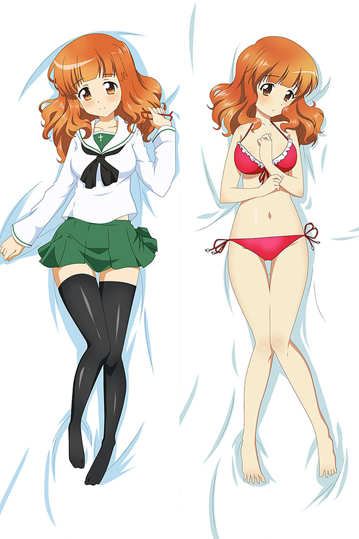 Saori Takebe (Girls und Panzer) Dakimakura Body Pillow Cover