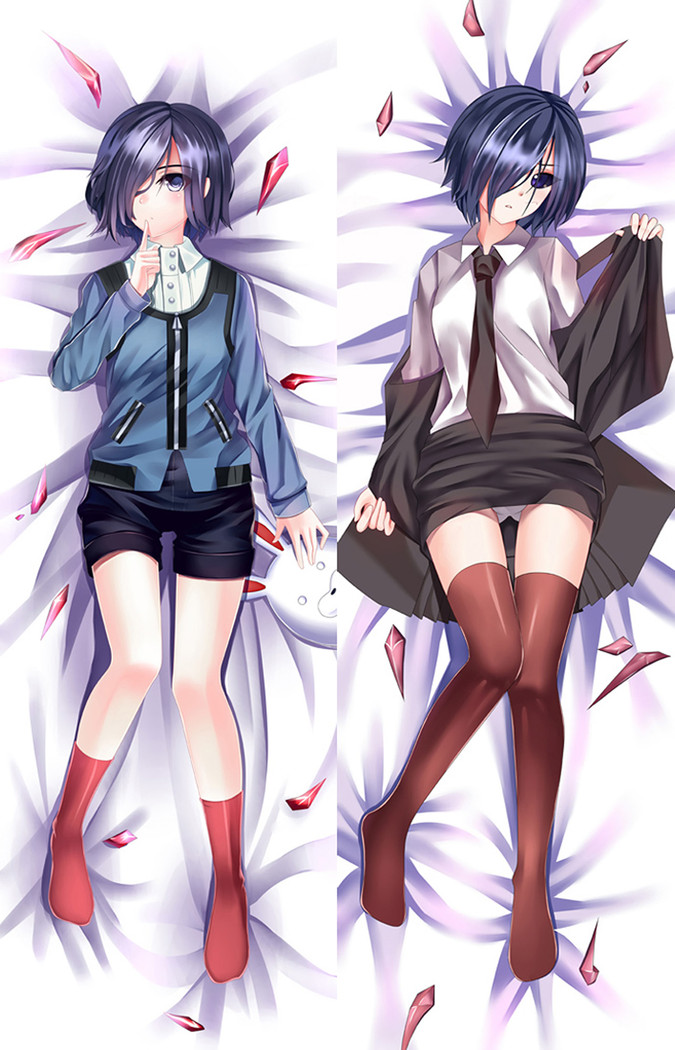 Touka Kirishima (Tokyo Ghoul) Dakimakura Body Pillow Cover