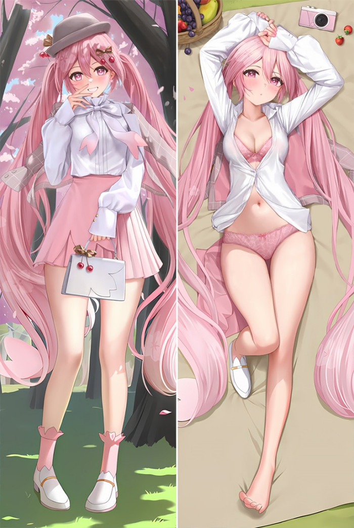 Hatsune Miku (Vocaloid) Dakimakura Body Pillow Cover