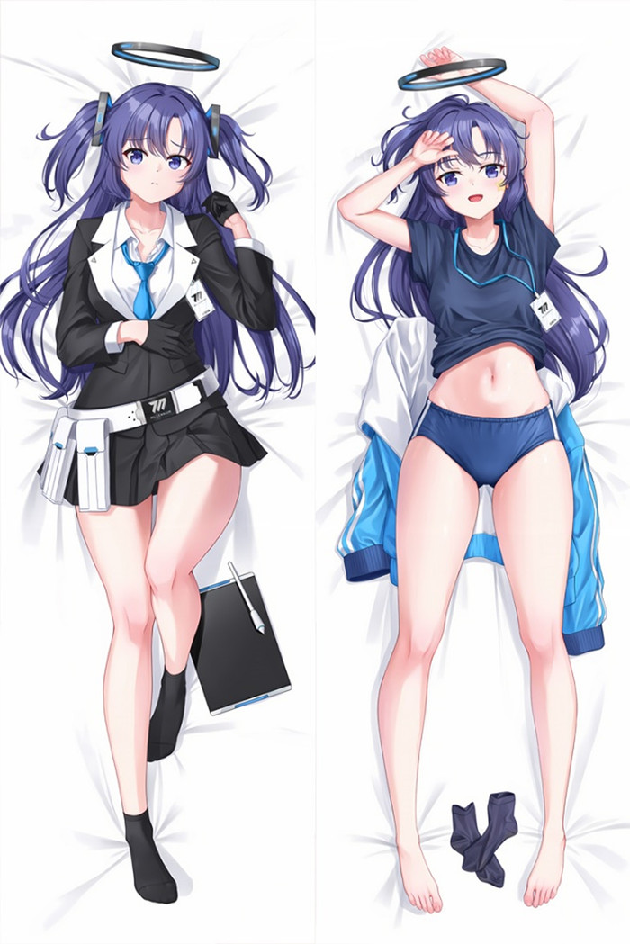 Hayase Yuuka (Blue Archive) Dakimakura Body Pillow Cover