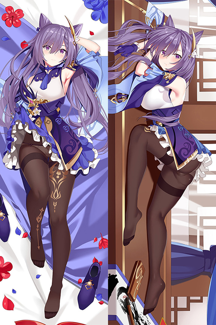 Keqing (Genshin Impact) Dakimakura Body Pillow Cover