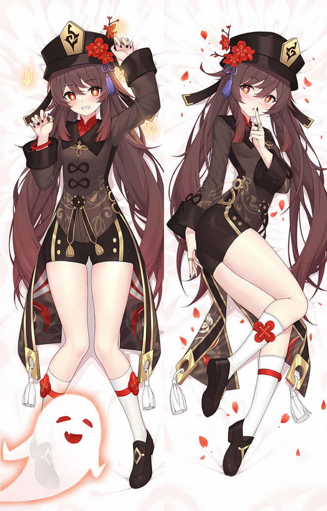 Hu Tao (Genshin Impact) Dakimakura Body Pillow Cover