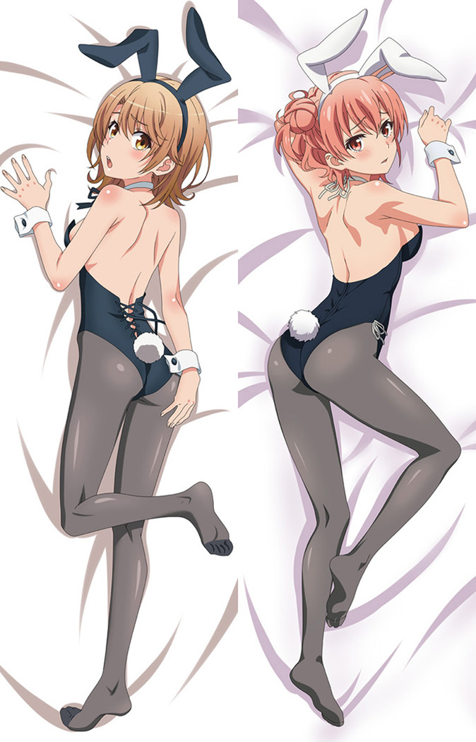 Yui and Iroha (Oregairu) Dakimakura Body Pillow Cover