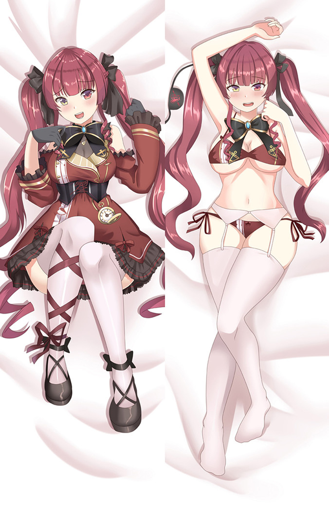 Houshou Marine (Vtuber) Dakimakura Body Pillow Cover