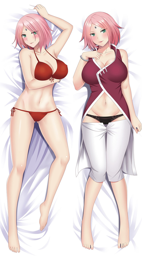 Haruno Sakura (Naruto) Dakimakura Body Pillow Cover