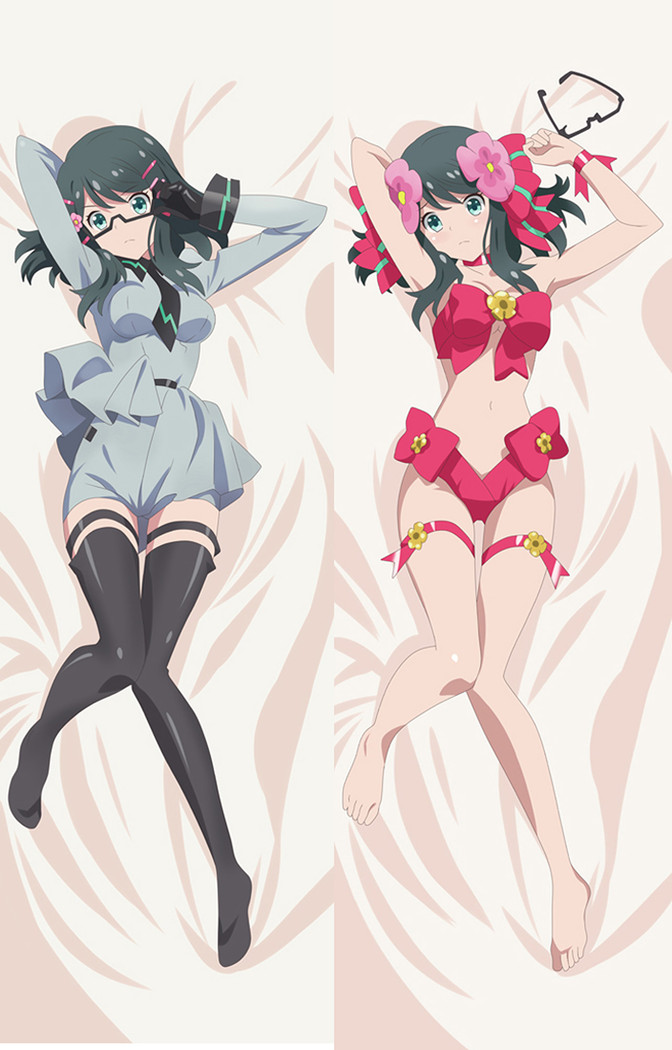 Tamaki Yurine (Luck Logic) Dakimakura Body Pillow Cover