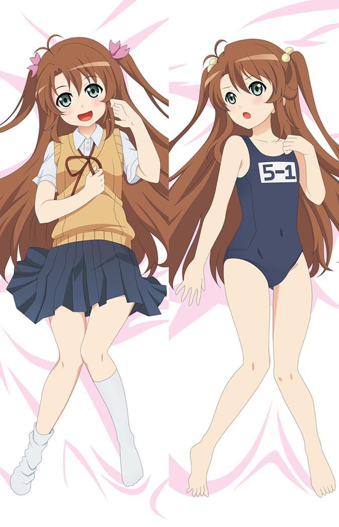 Komari Koshigaya (Non Non Biyori) Dakimakura Body Pillow Cover