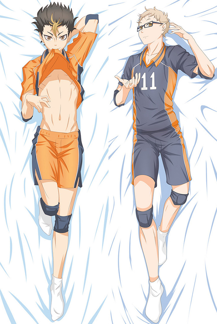 Yu and Kei (Haikyu) Dakimakura Body Pillow Cover