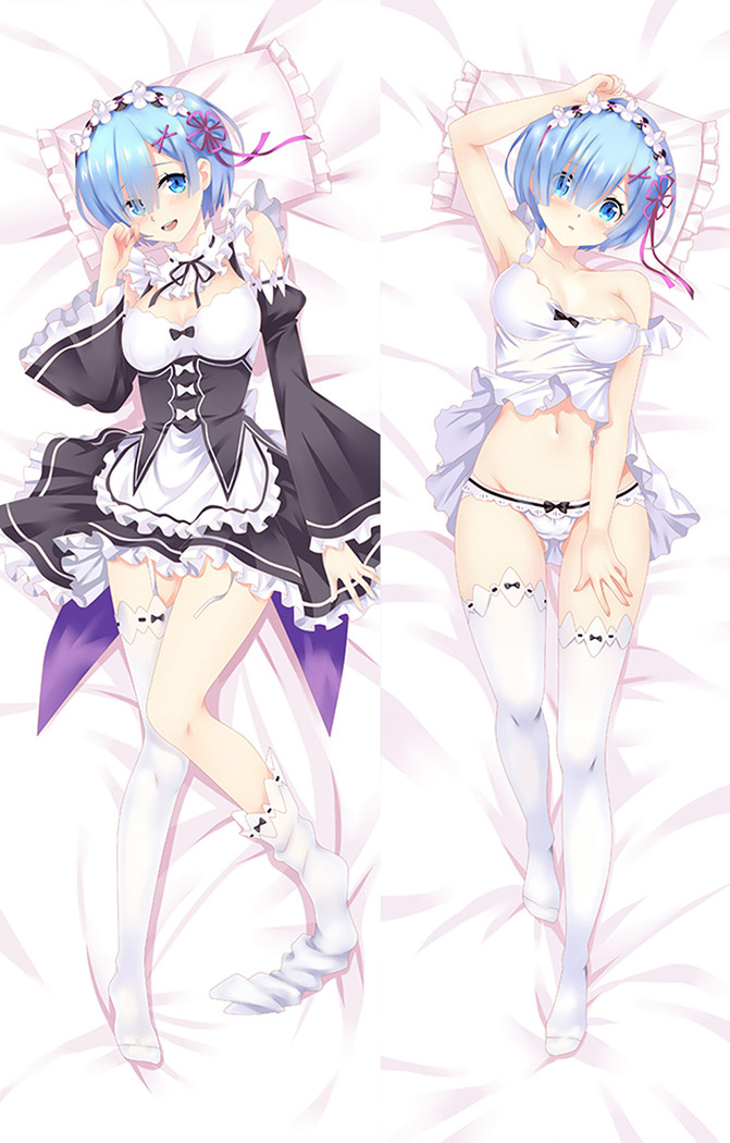 Rem (Re: Zero) Dakimakura Body Pillow Cover