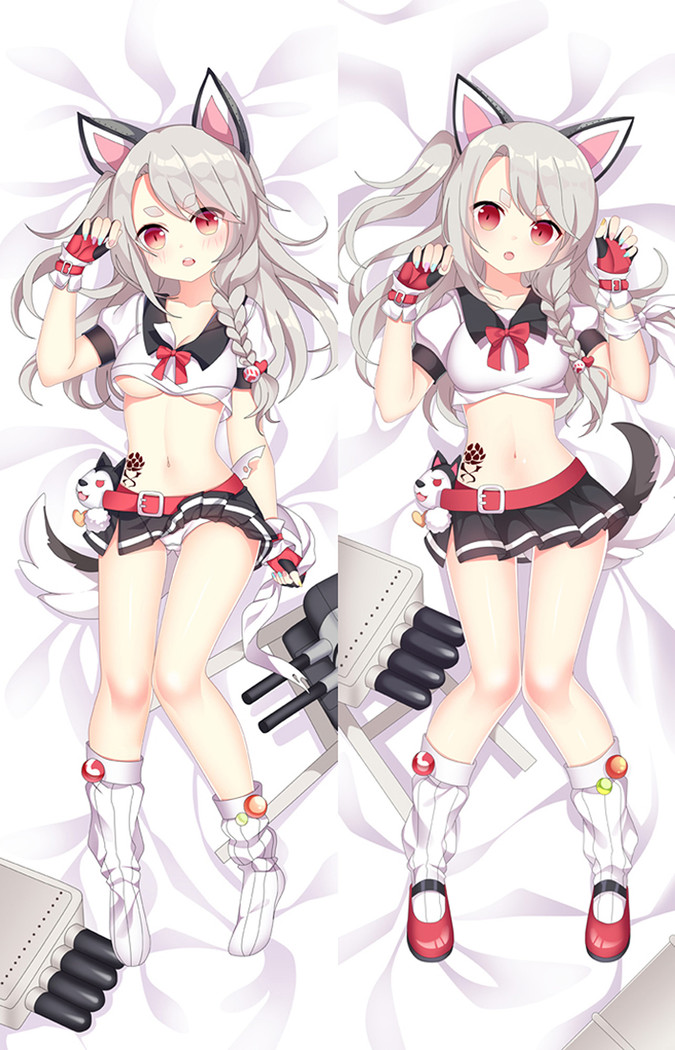 Yuudachi (Azur Lane) Dakimakura Body Pillow Cover
