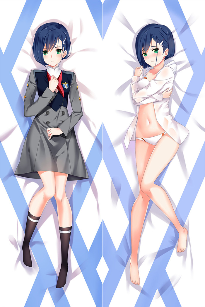 Ichigo (Darling in The Franxx) Dakimakura Body Pillow Cover