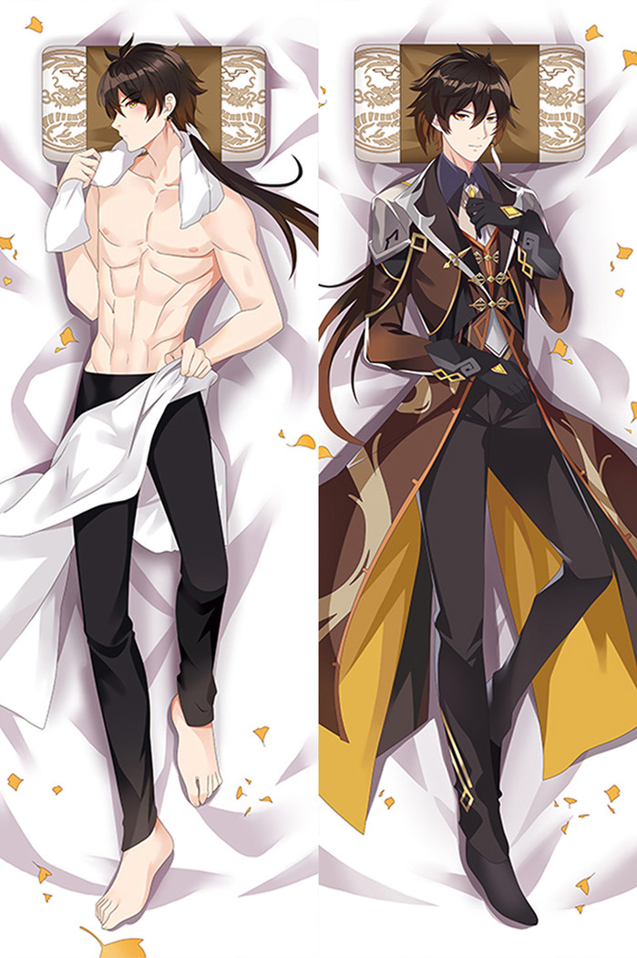 Zhongli (Genshin Impact) Dakimakura Body Pillow Cover