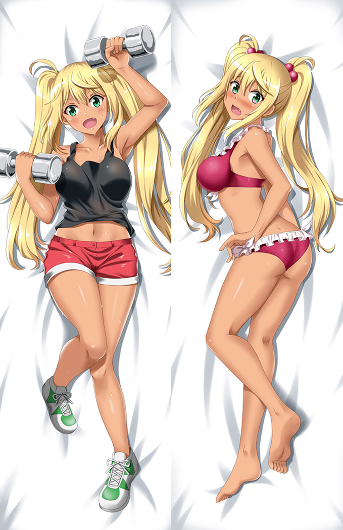 Hibiki Sakura (How Heavy Are the Dumbbells You Lift) Dakimakura Body Pillow Cover