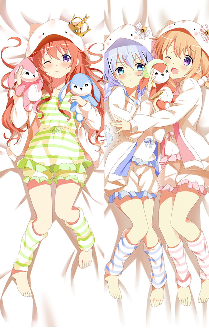 Mocha Hoto Dakimakura Housse de Coussin Corporel
