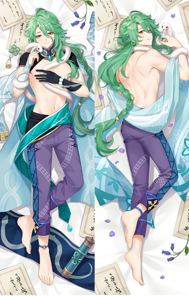Baizhu Dakimakura Housse de Coussin Corporel