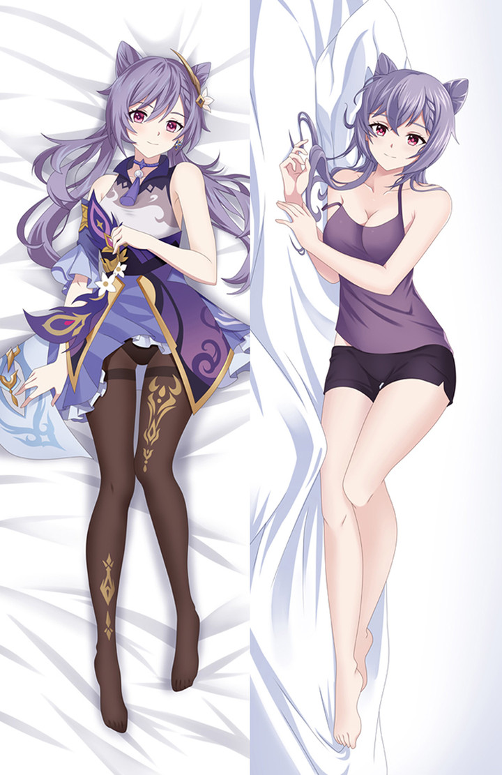 Keqing Dakimakura Body Pillow Cover