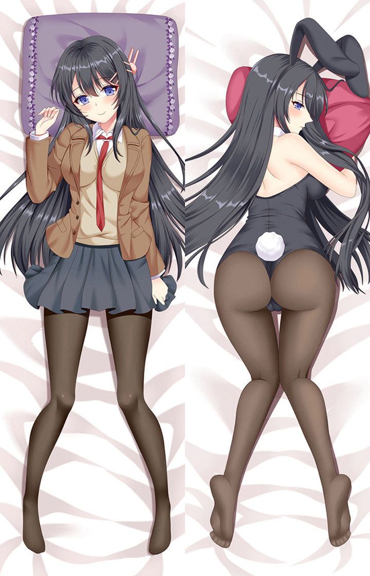 Mai Sakurajima Dakimakura Housse de Coussin Corporel