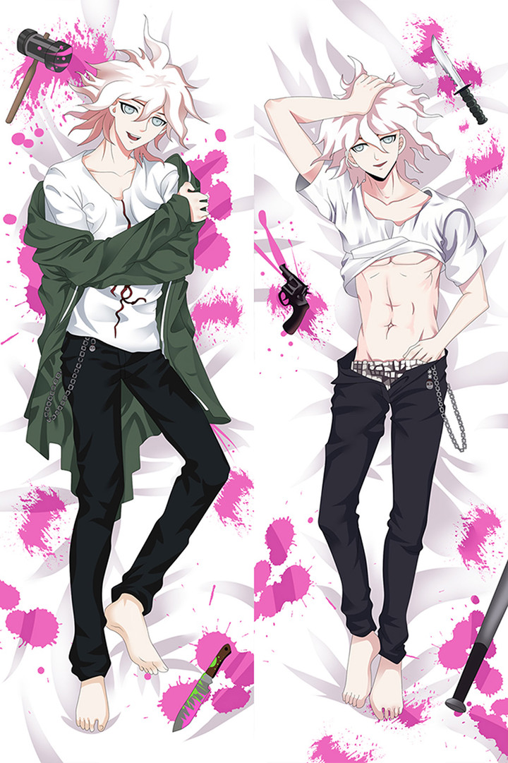 Nagito Komaeda Dakimakura Body Pillow Kissenbezug
