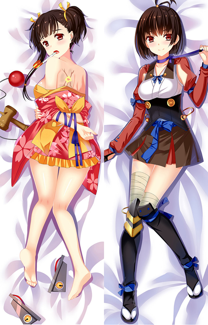 Mumei Dakimakura Body Pillow Kissenbezug