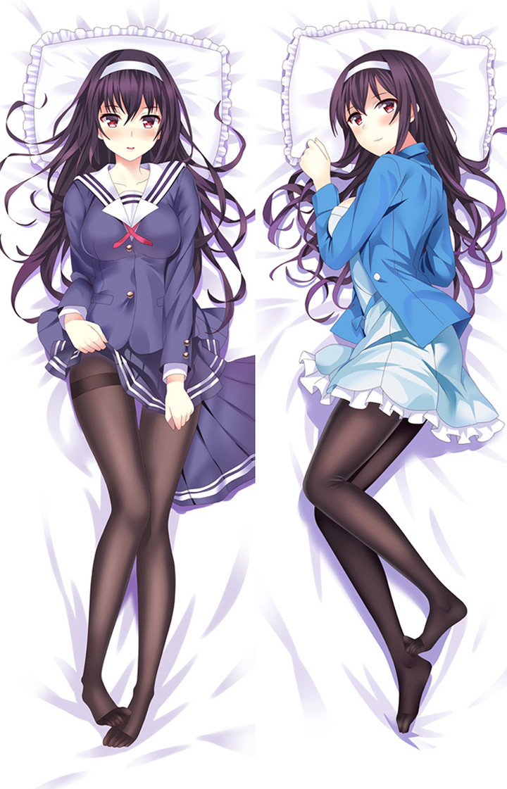 Utaha Kasumigaoka Dakimakura Housse de Coussin Corporel